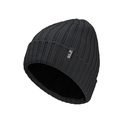 Jack Wolfskin Rib Knit Beanie — Burly Yellow Jw
