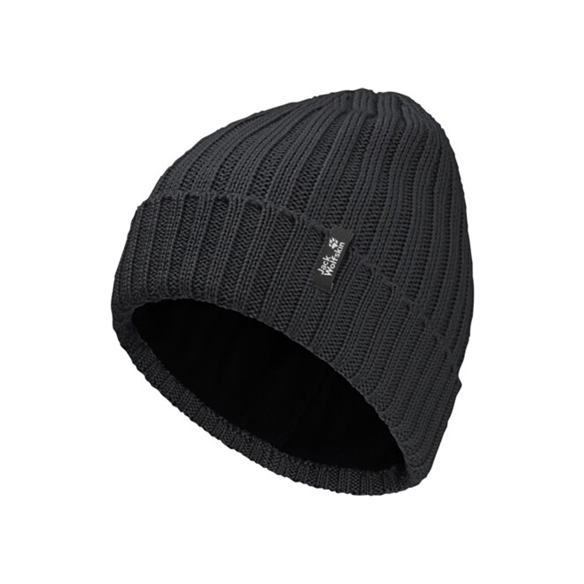 Jack Wolfskin Rib Knit Beanie — Burly Yellow Jw