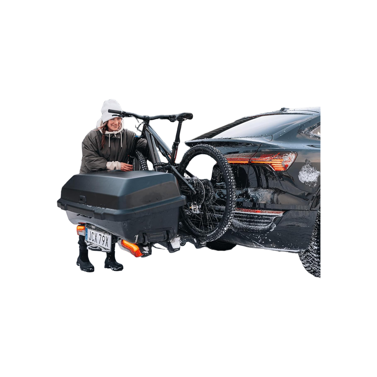 Thule Santu Roof Box Aerodynamic Luggage Box for Caravan & Camper