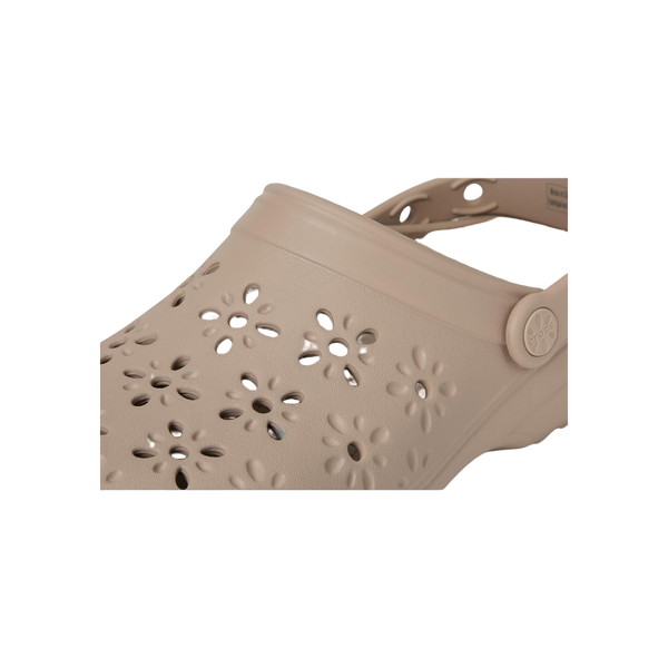 Crocs Classic Floral Cut Out Clog