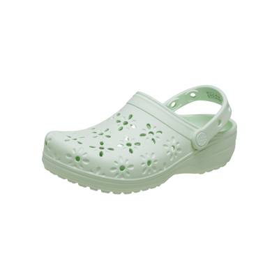 Crocs Classic Floral Cut Out Clog