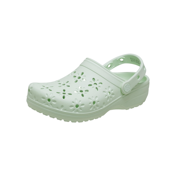 Crocs Classic Floral Cut Out Clog