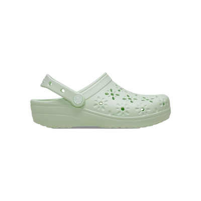 Crocs Classic Floral Cut Out Clog