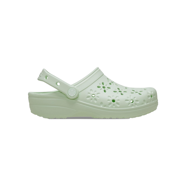 Crocs Classic Floral Cut Out Clog
