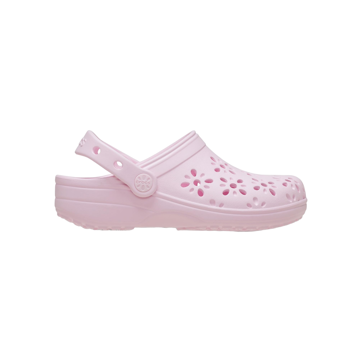 Crocs Classic Floral Cut Out Clog