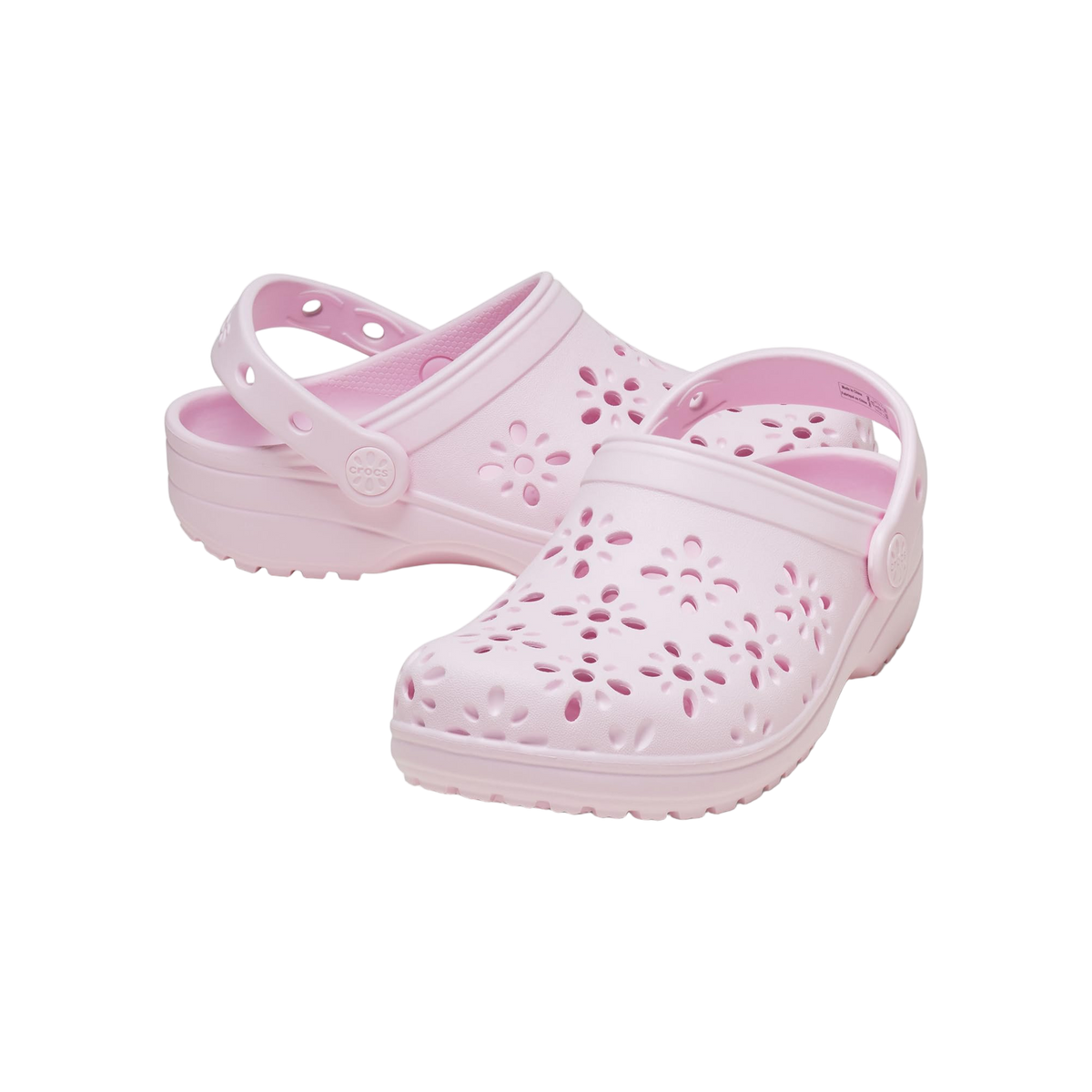 Crocs Classic Floral Cut Out Clog