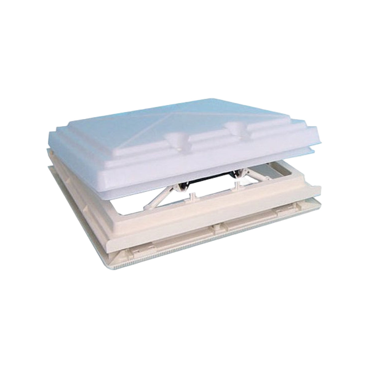MPK Dakluik 28x28 Wit Kader+Vliegenhor