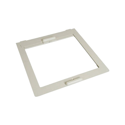 MPK Vliegenhor Scharnier Buitenzijde 40x40cm Wit