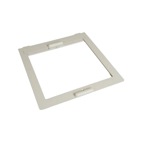 MPK Vliegenhor Scharnier Buitenzijde 40x40cm Wit