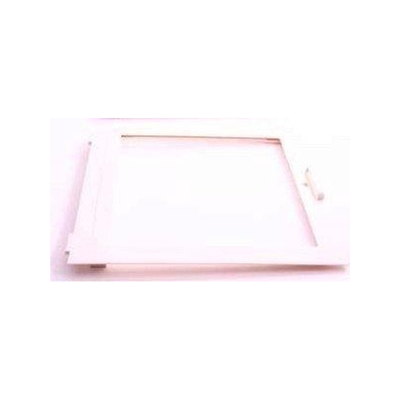MPK Vliegenhor Scharnier Buitenzijde 40x40cm Wit
