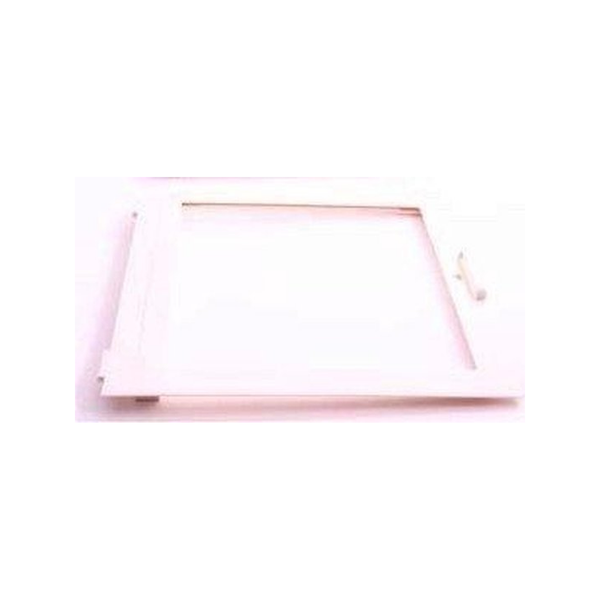 MPK Vliegenhor Scharnier Buitenzijde 40x40cm Wit