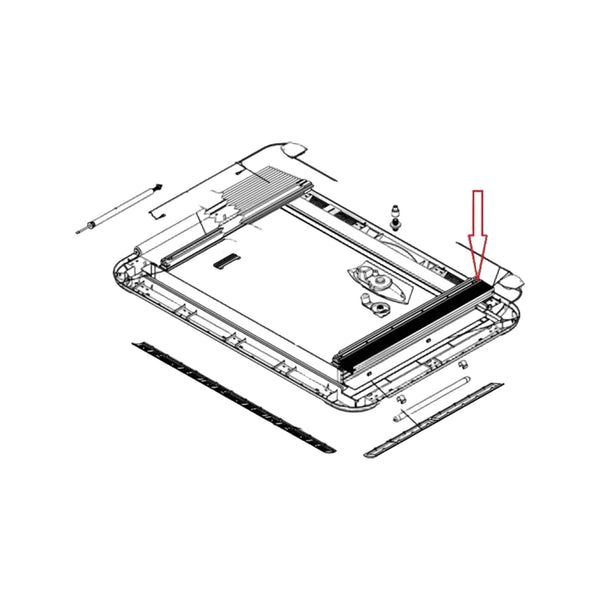 Ocs Heki 3 Plus Verduistering Plissé Bg1722