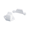 Deurvanger pvc wit 2 dlg.