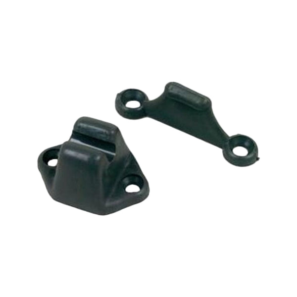 Deurvanger pvc grijs 2 dlg.