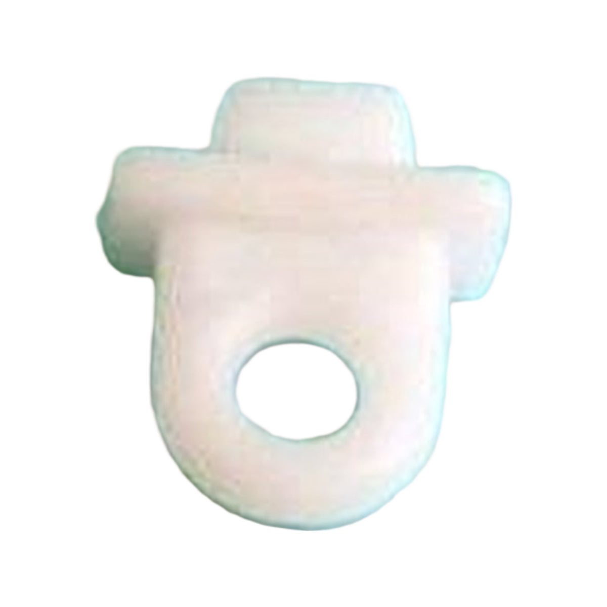 Eindstop pvc wit a 5 st