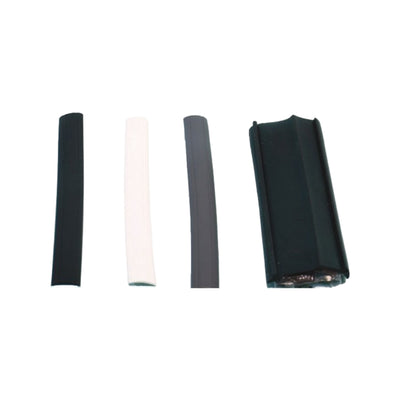 Inlegbies Donkergrijs 12mm 10mtr