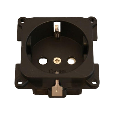 Presto Contactdoos 230V Inbouw Bruin