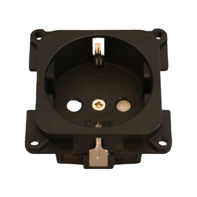 Presto Contactdoos 230V Inbouw Zwart