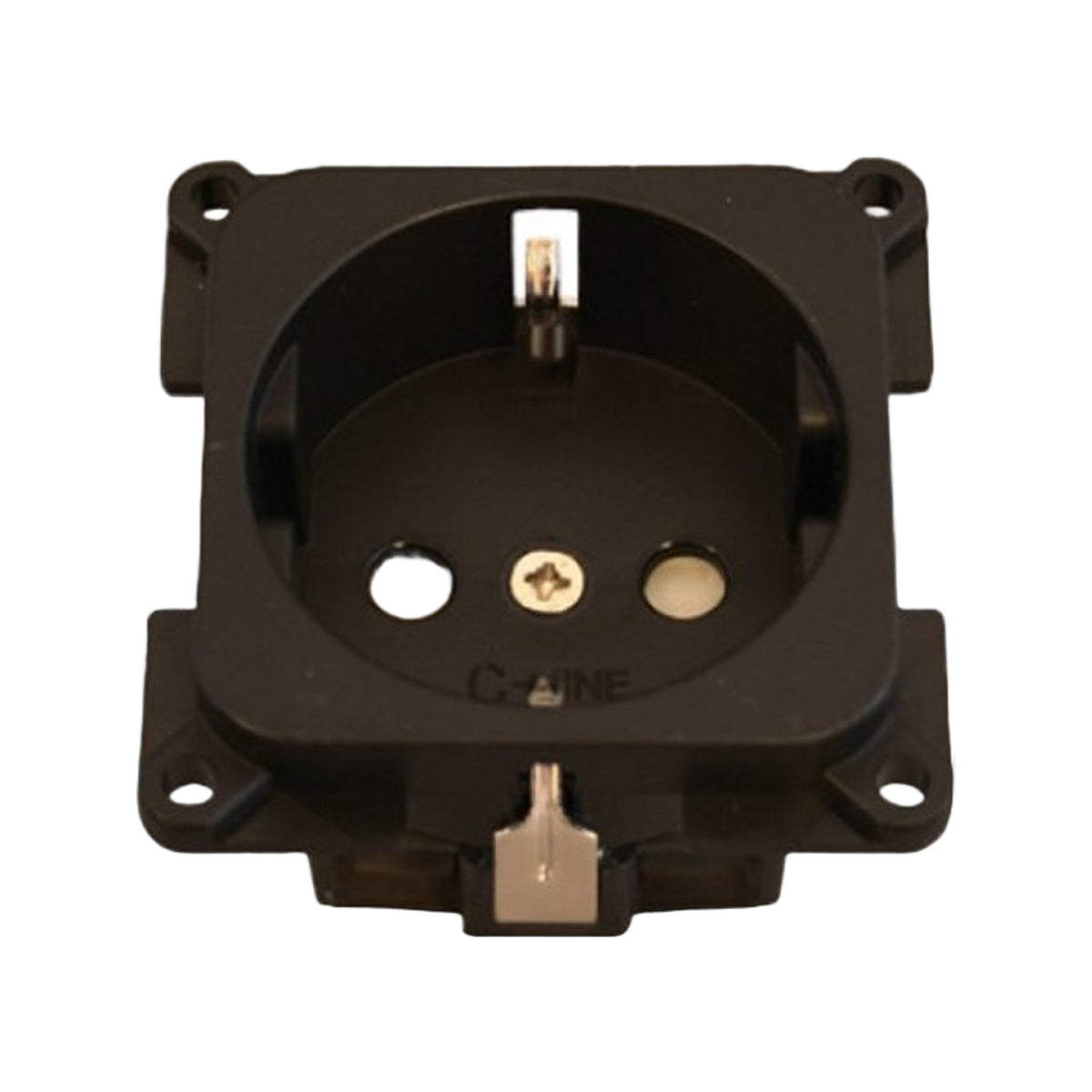 Presto Contactdoos 230V Inbouw Zwart