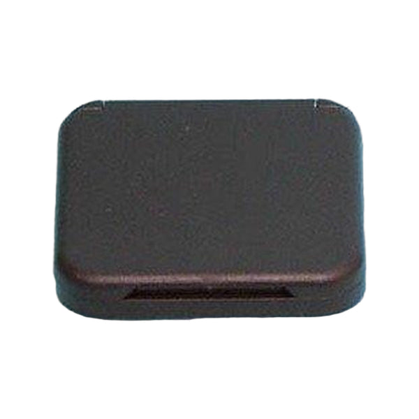 Presto Contactdoos Cover met Klepje Bruin