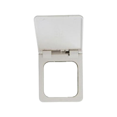 Presto Contactdoos Cover met Klepje Wit