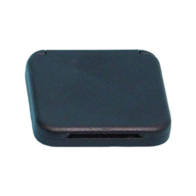 Presto Contactdoos Cover met Klepje Zwart
