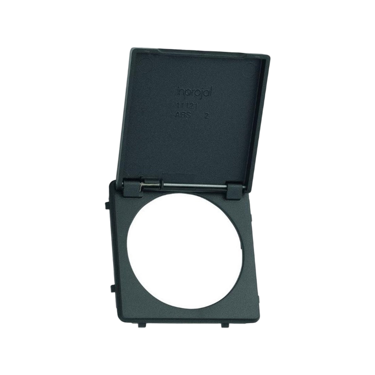 Presto Contactdoos Cover met Klepje Zwart