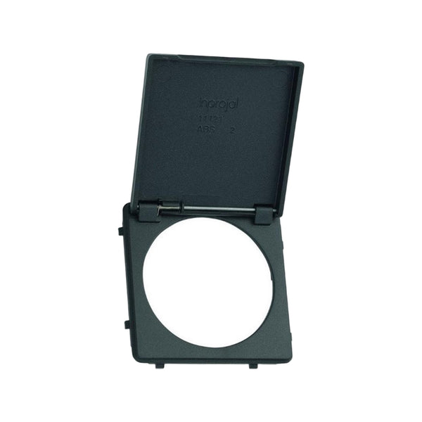 Presto Contactdoos Cover met Klepje Zwart
