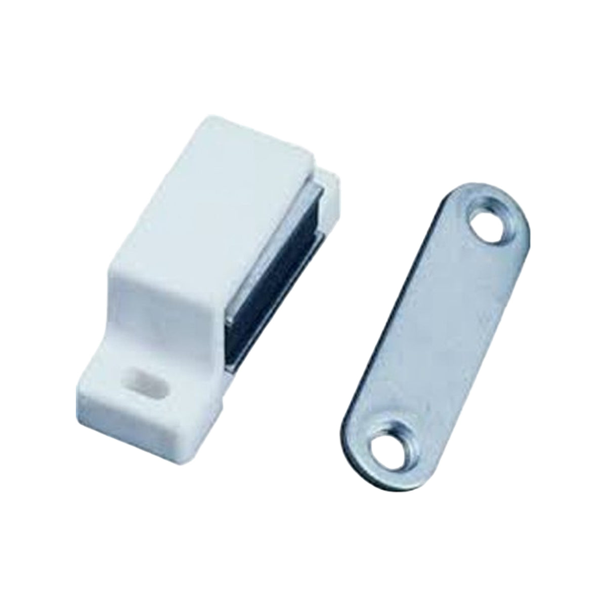 Magneetsnapper wit 4kg a 2 st