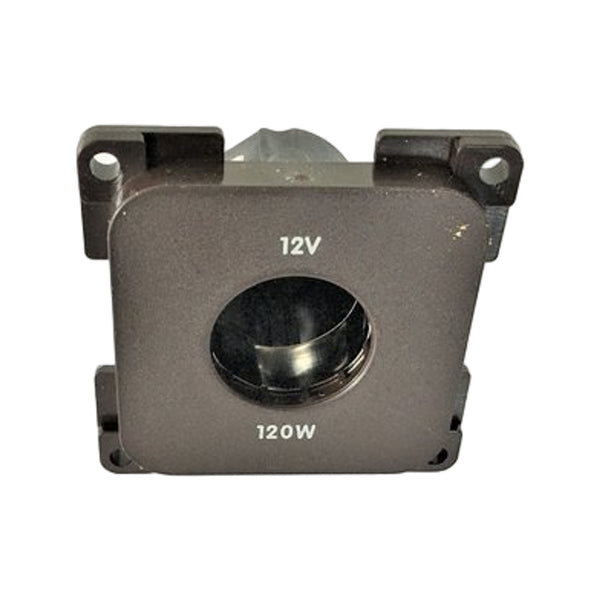Presto Contactdoos 12V Groot Gat Inbouw Bruin