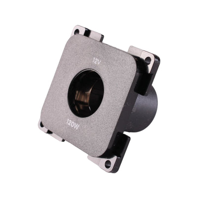 Presto Contactdoos 12V Groot Gat Inbouw Zwart