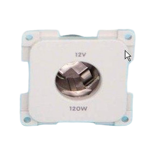 Presto Contactdoos 12V Groot Gat Inbouw Grijs