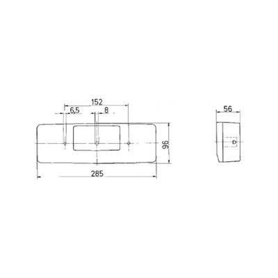 Ocs Achterlicht Jokon Li 285X96Mm
