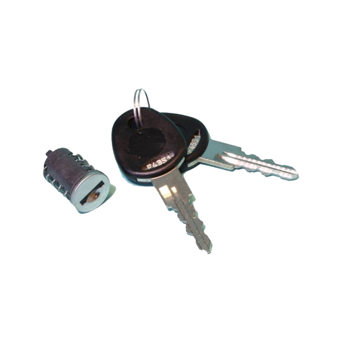 FF2 Cylinder en 2 sleutels met nr. 4354