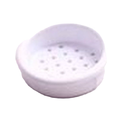Rozet wit 34-39mm rond a 4 st inbouw