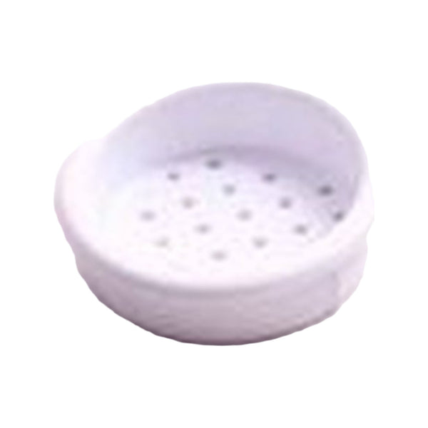 Rozet wit 34-39mm rond a 4 st inbouw