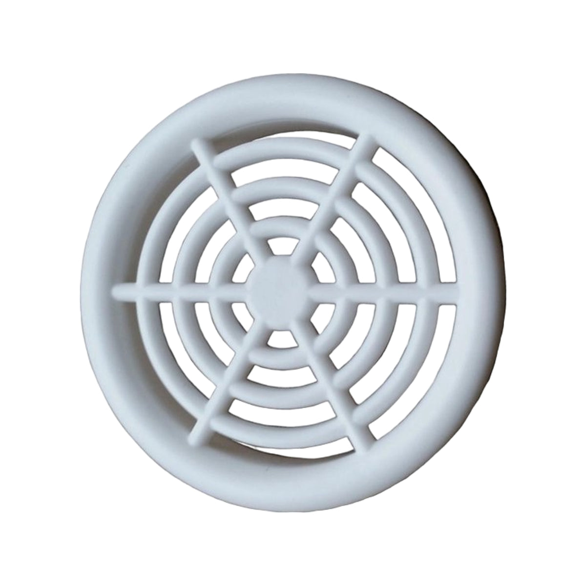 Rozet wit 43-48mm a 2 st rond opbouw