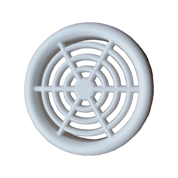 Rozet wit 43-48mm a 2 st rond opbouw