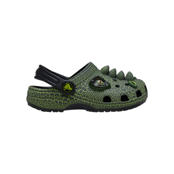 Crocs Classic IAM Scary Dino Clog T — Black