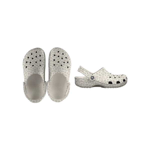 Crocs Classic Animal Clog — Almond Tint/Leopard