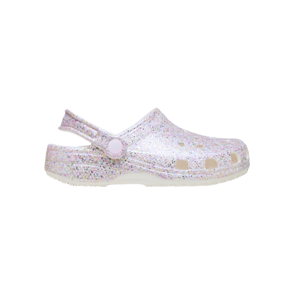 Crocs Classic Fantasy Glitter Clog K — White