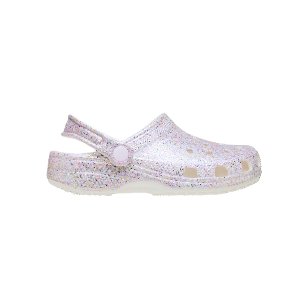 Crocs Classic Fantasy Glitter Clog K — White
