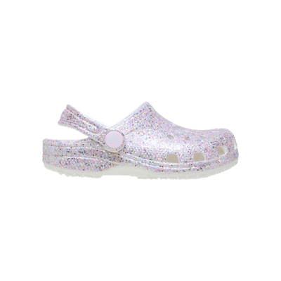Crocs Classic Fantasy Glitter Clog T — White