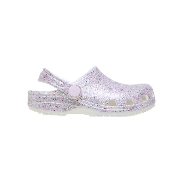 Crocs Classic Fantasy Glitter Clog T — White