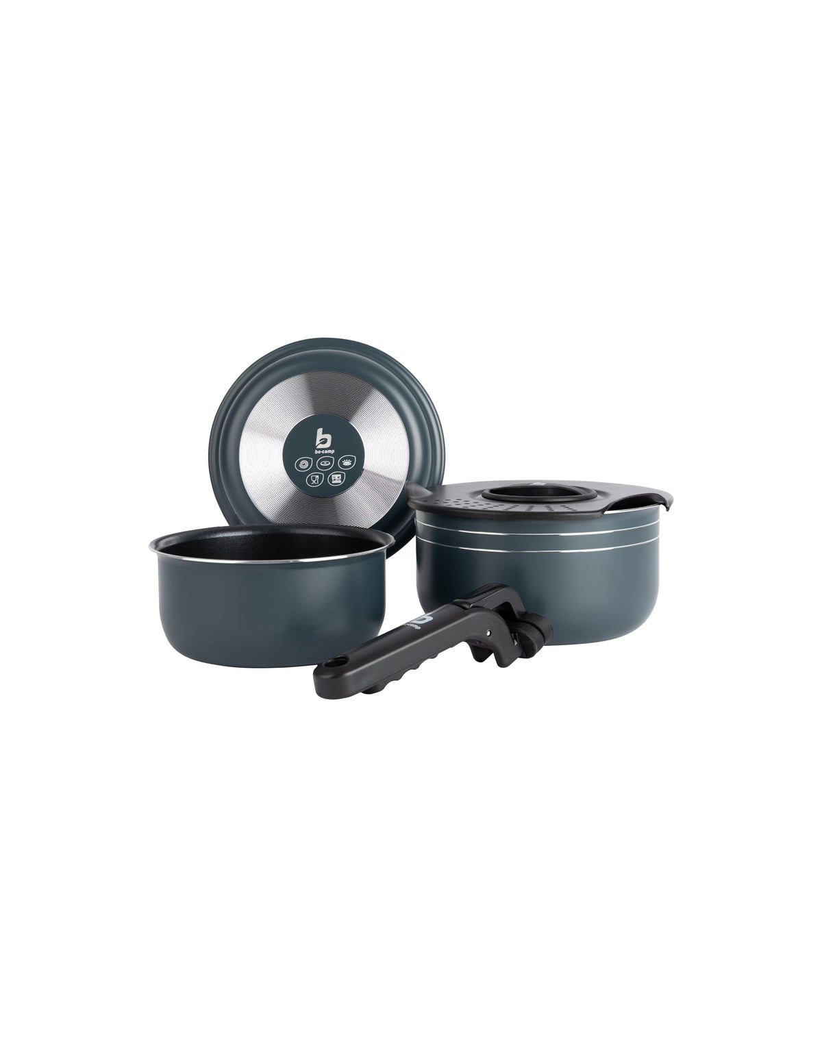 Bo-Camp - Pannenset - Trekking - 5-Delig - Aluminium