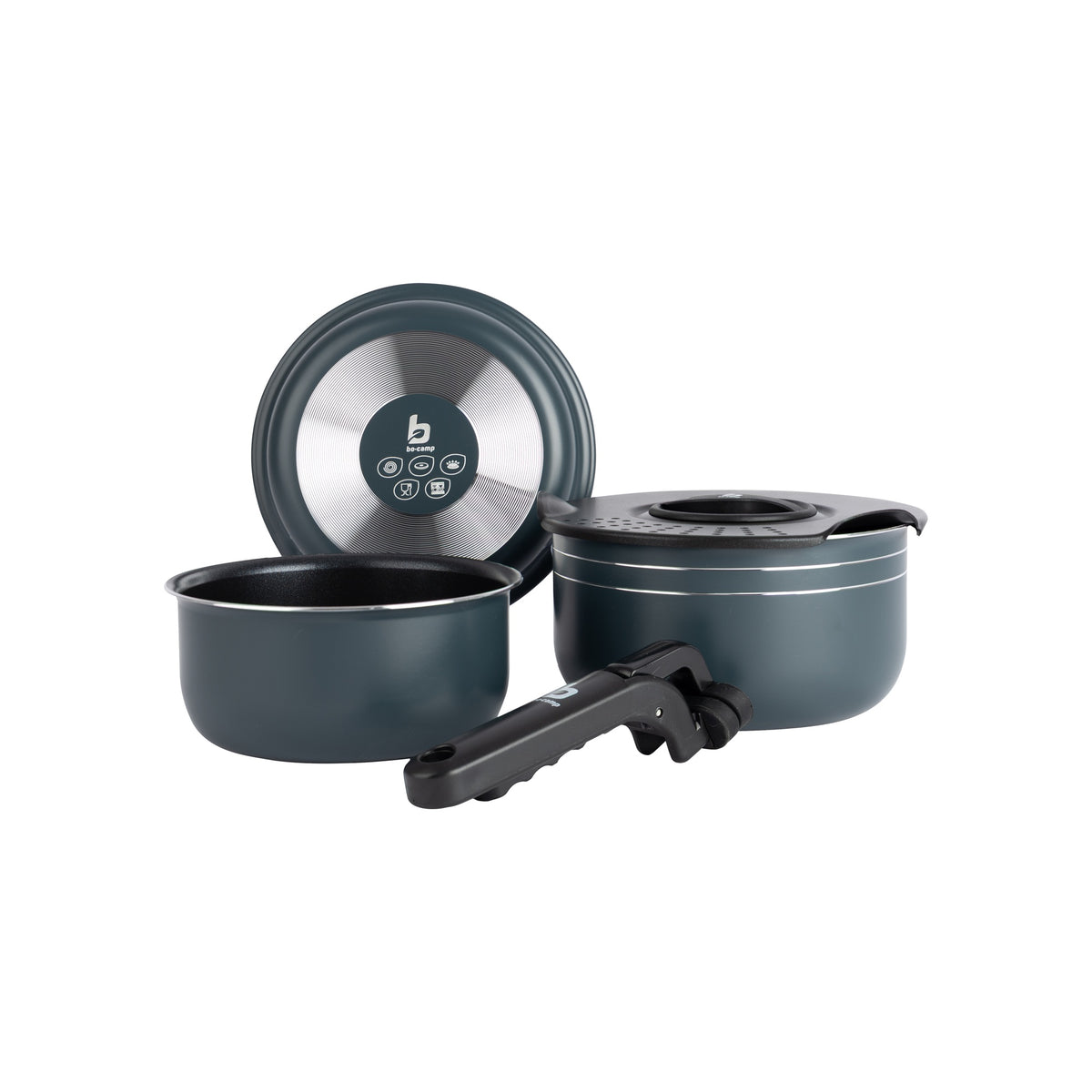 Bo-Camp - Pannenset - Trekking - 5-Delig - Aluminium