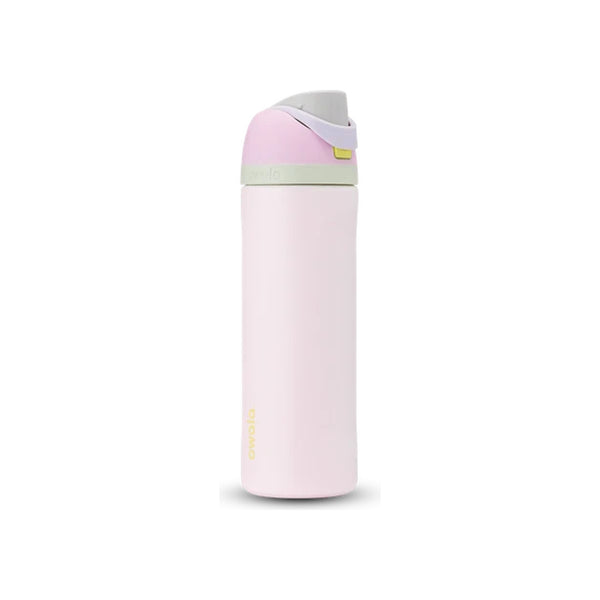 Owala FreeSip drinkfles roze - isolerende waterfles met deksel voor onderweg - 650ml thermosfles