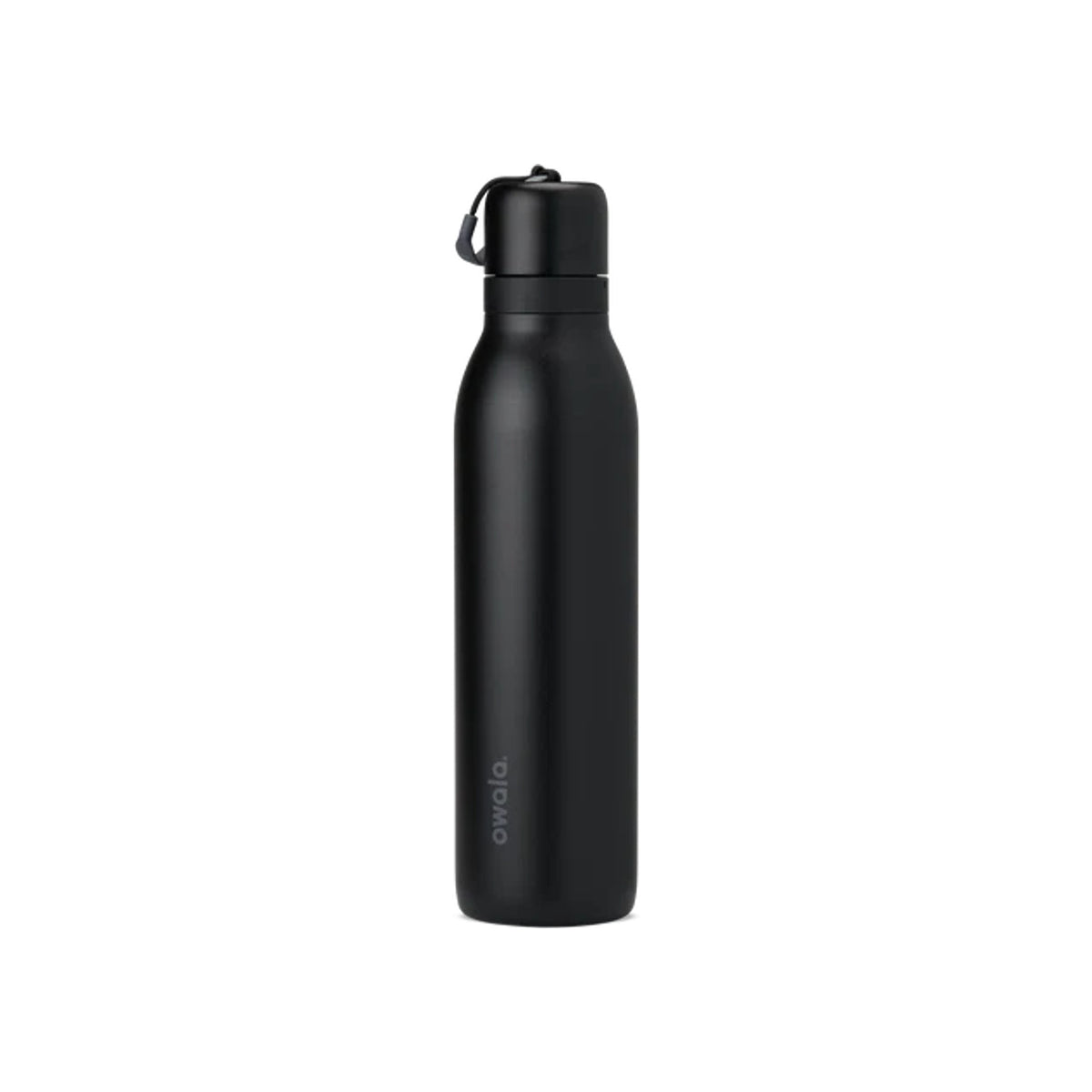 Zwarte thermosfles 500ml met draaidop - Lekvrije drinkfles voor sport en outdoor - Dubbelwandige isolatie