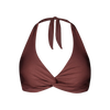Barts Isla Cross Halter — maroon