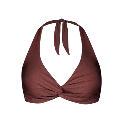Barts Isla Cross Halter — maroon